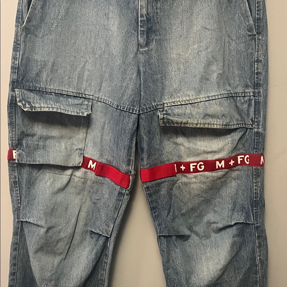 MARITHÉ FRANCOIS GIRBAUD CARGO WIDE LEG VINTAGE - Picture 2 of 7